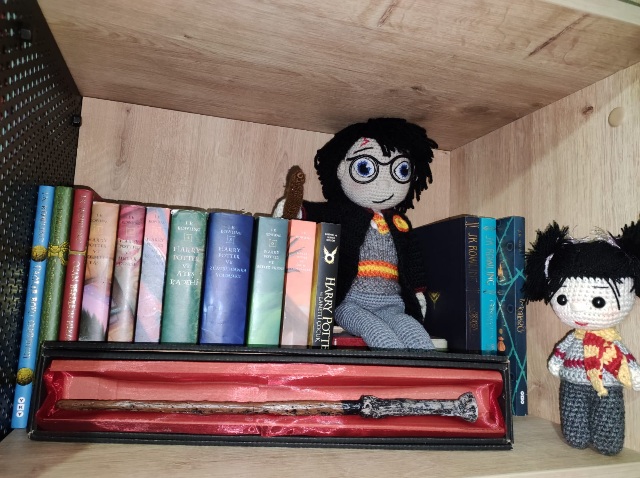 Kitaplığımdaki J.K Rowling rafı