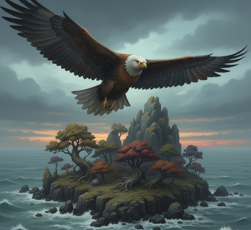 Kartalın ada üzerindeki kontrolü